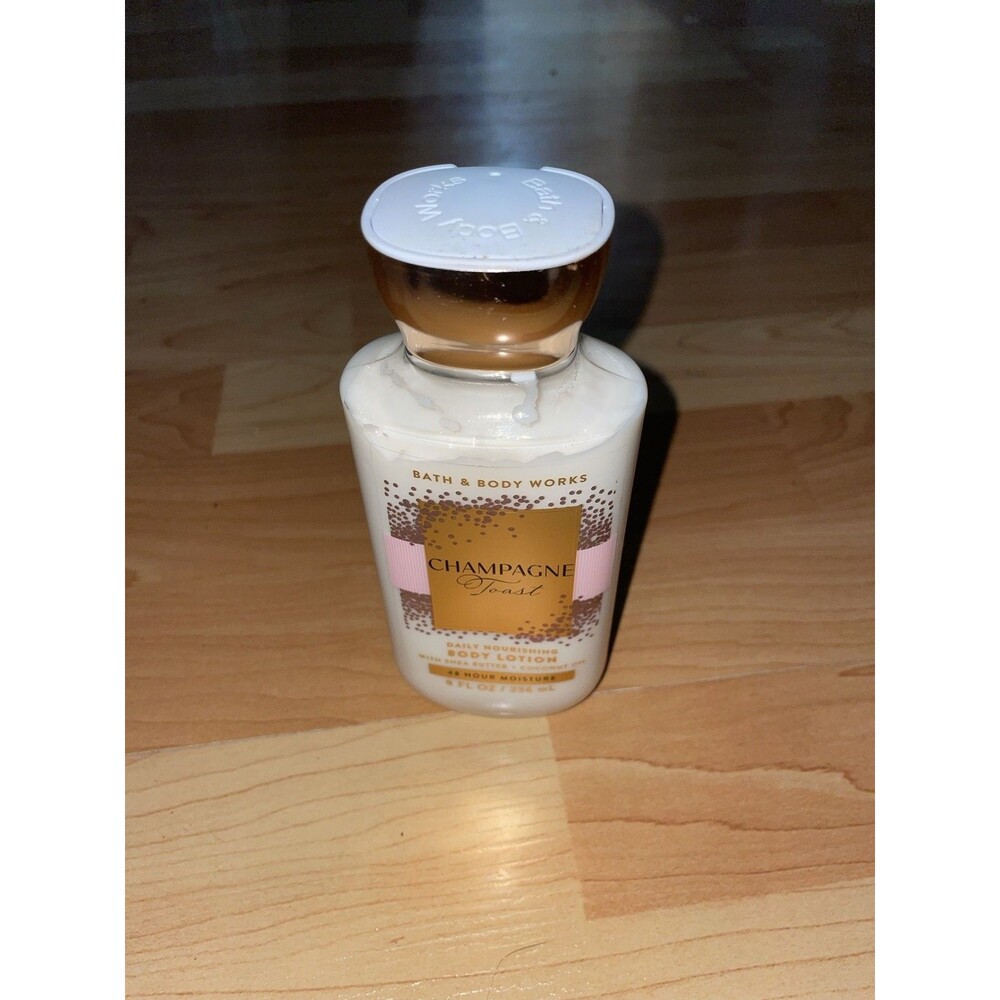 Bath & Body Works Champagne Toast 8oz Body Lotion Shea Butter Women Moisturizer